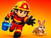 Rescue rush: wildfire