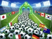 Worldcup ball crowd